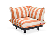 Fatboy paletti corner seat left stripe orange creme