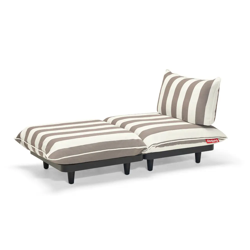 Fatboy Utesofa paletti daybed stripe cacao Fatboy