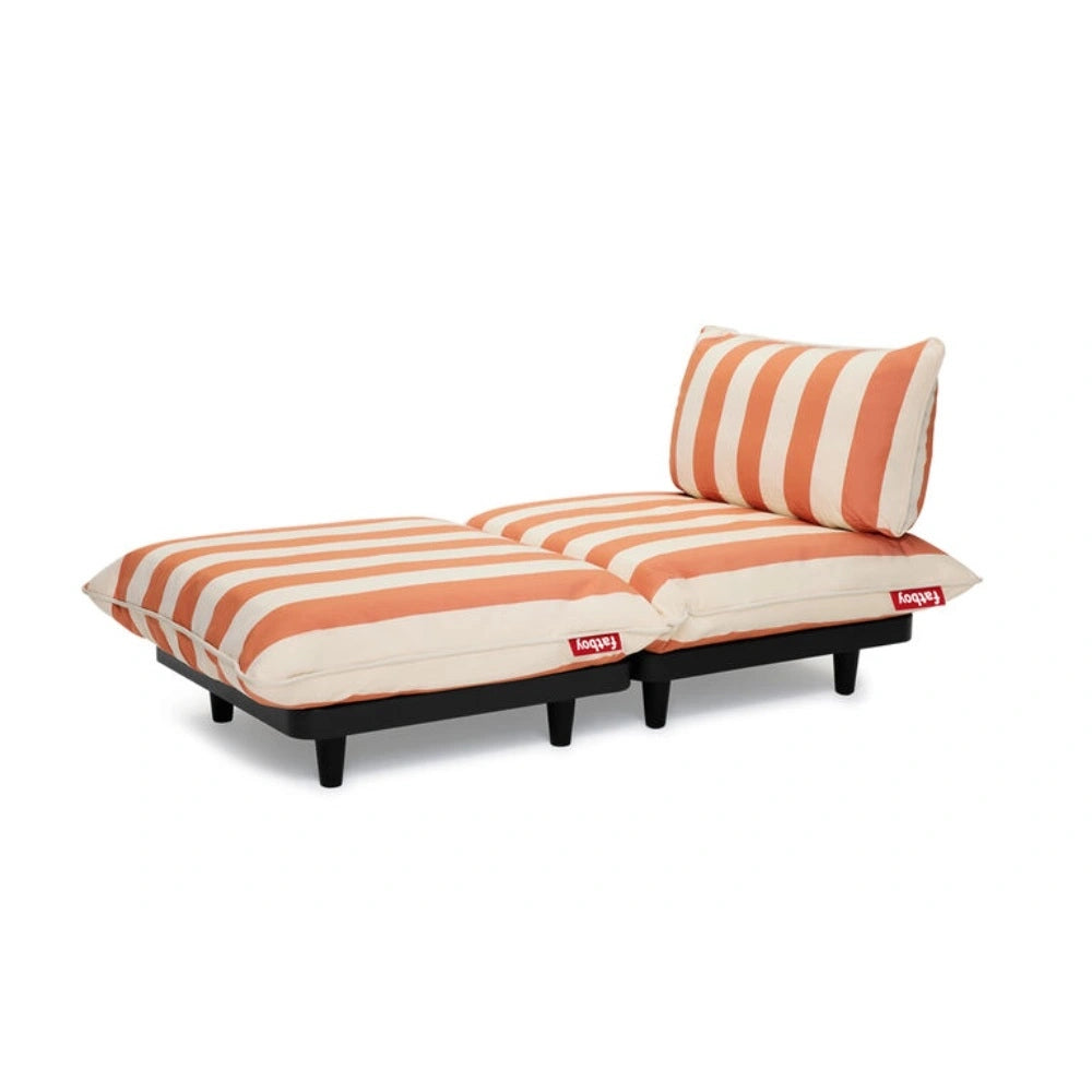 Fatboy Utesofa paletti daybed stripe orange