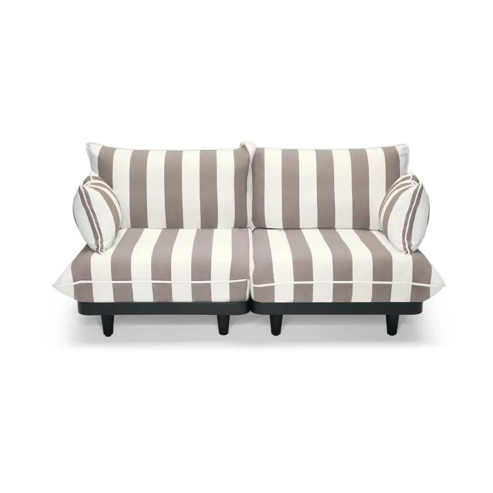 Fatboy Utesofa paletti lounge sofa stripe cacao Fatboy