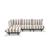 Fatboy Utesofa paletti set large left stripe cacao Fatboy