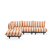 Fatboy Utesofa paletti set large left stripe orange
