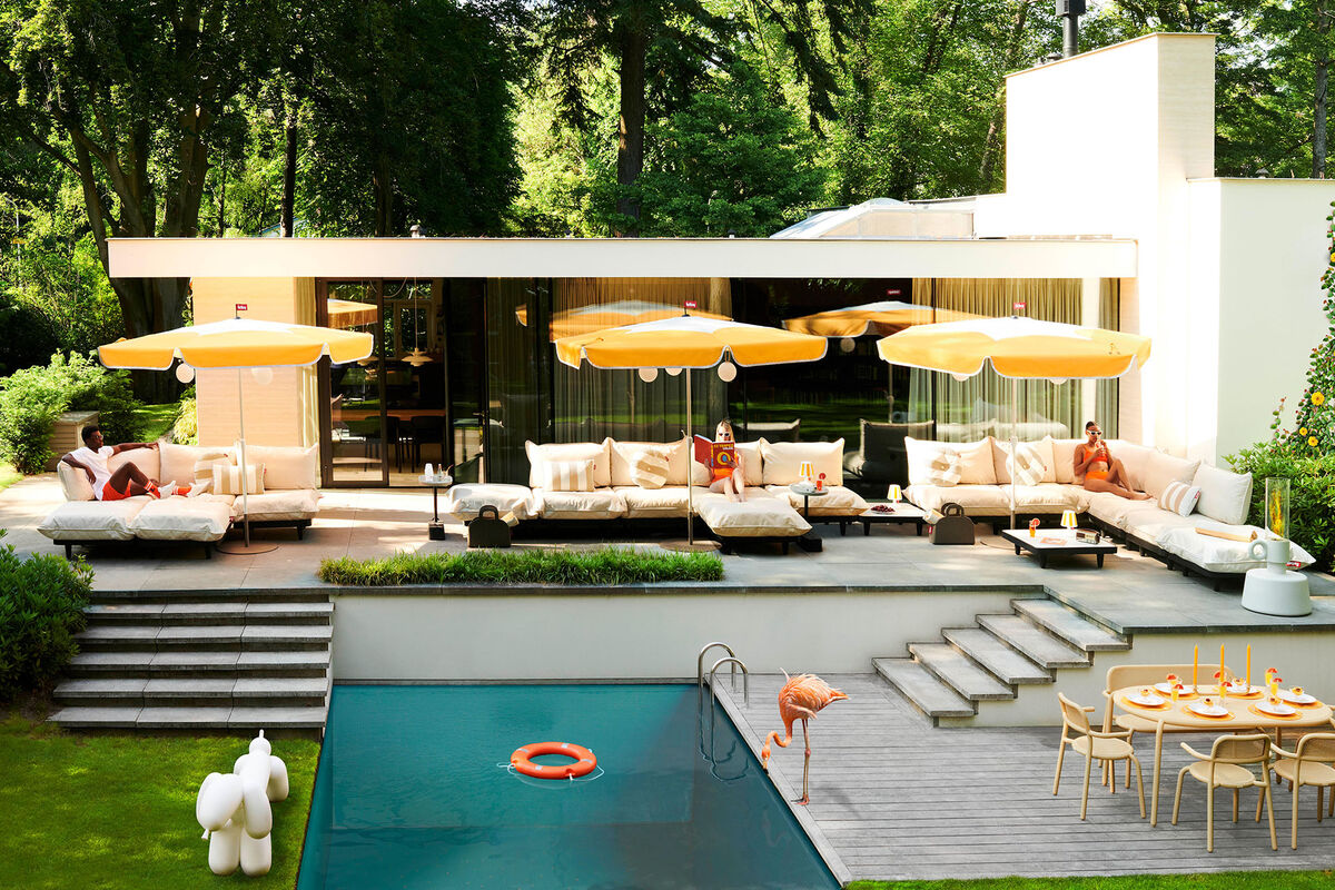 Fatboy paletti armrest set sahara