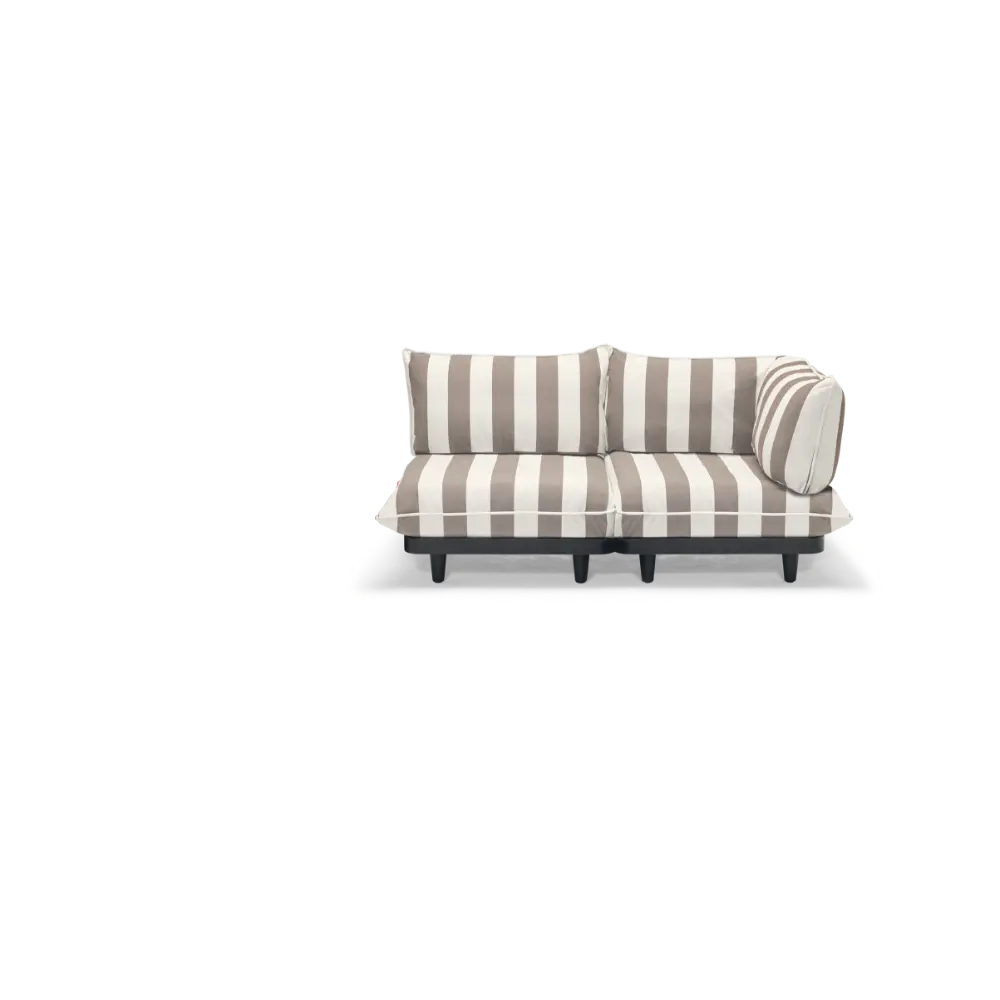 Fatboy Utesofa paletti set small right stripe cacao Fatboy