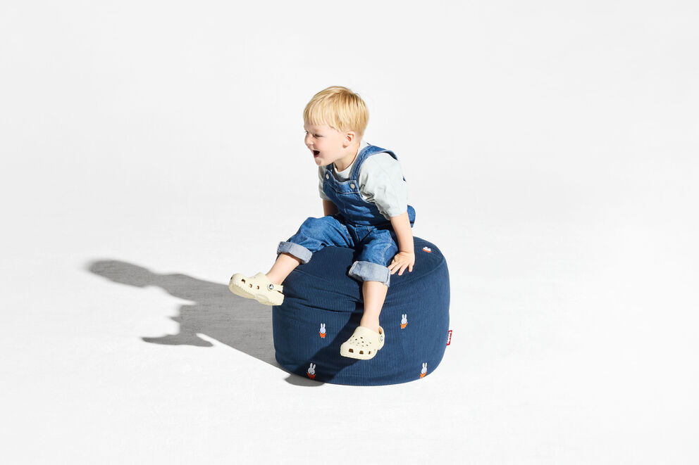 Fatboy Puff Point Cord x Miffy deep blue