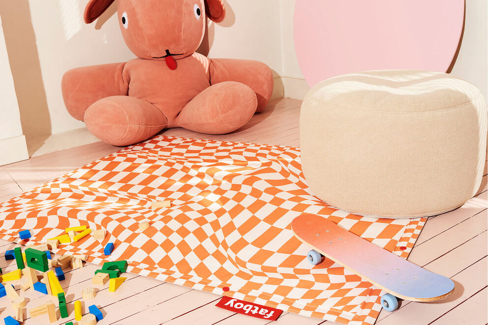 Fatboy point large sherpa ecru