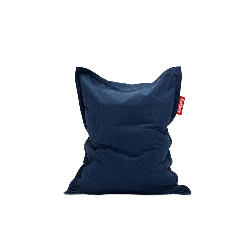 Fatboy Sakkosekk recycled original slim cord Deep Blue Bedtime.no.