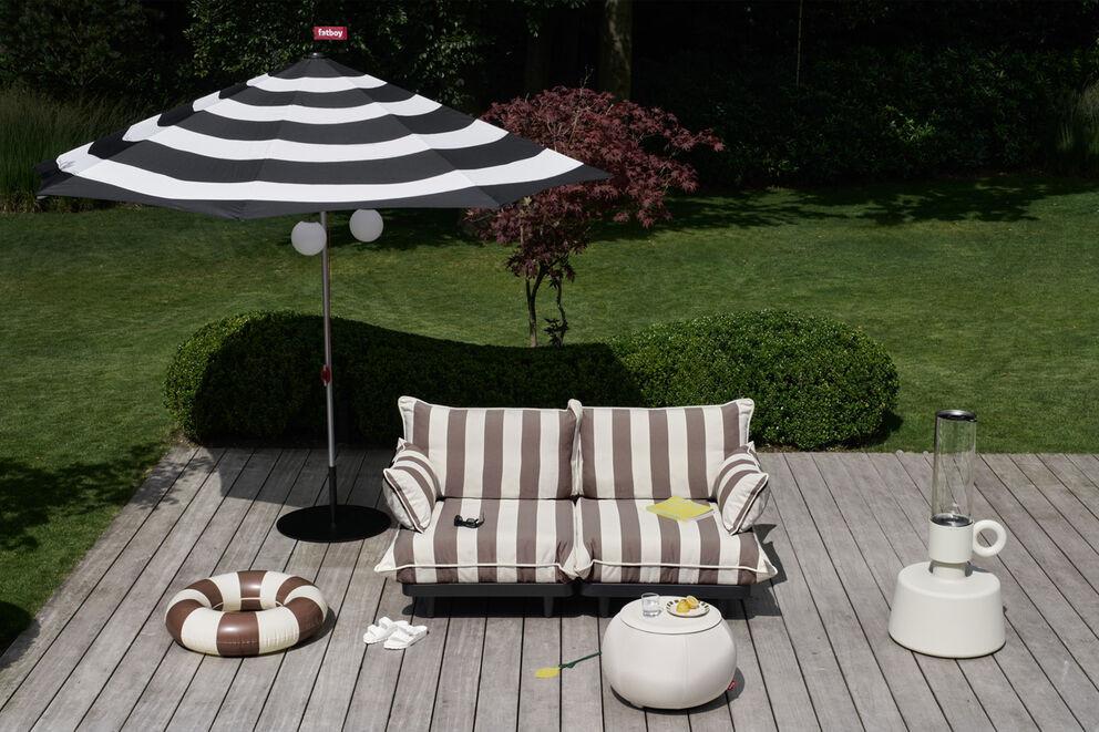 Fatboy Parasoll stripesol anthracite