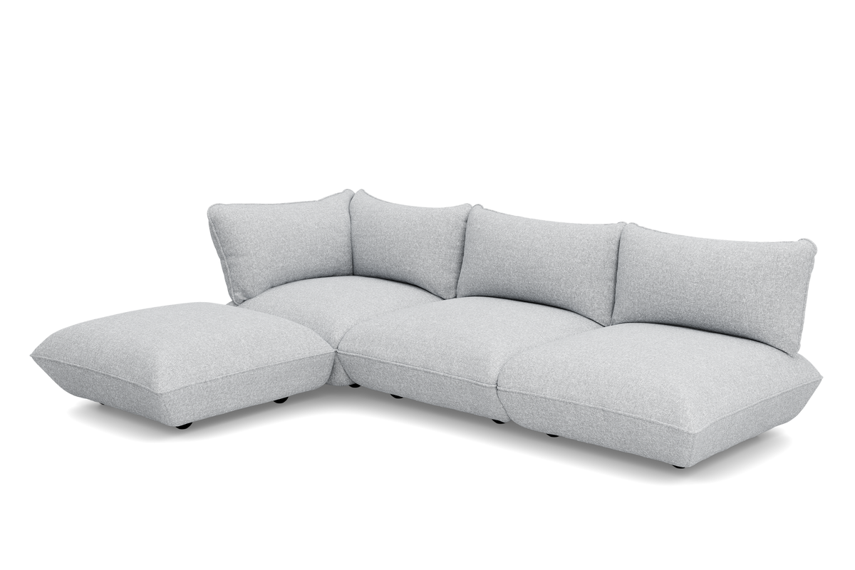 Fatboy Sumo corner-sofa Bouclé Grey – visning 2