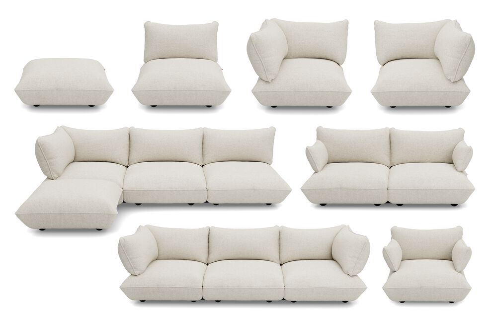 Fatboy Sofa Sumo hocker Boucle Recycled beige