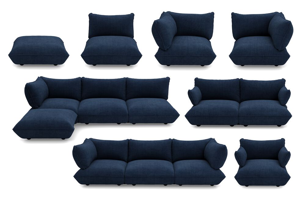 Fatboy Sofa Sumo Corner Seat Right Cord Recycled deep blue