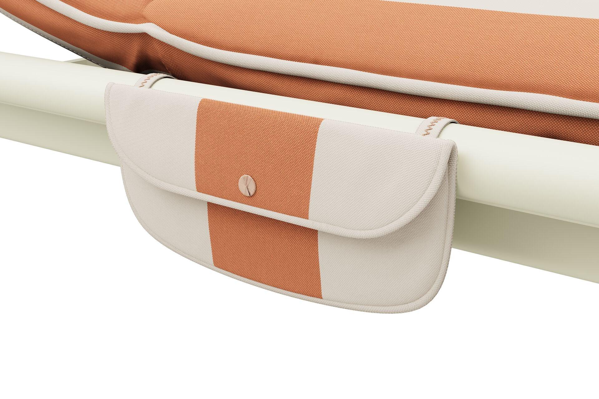 Fatboy sunbun solseng desert / stripe orange