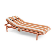 Fatboy sunbun solseng terracotta / stripe orange