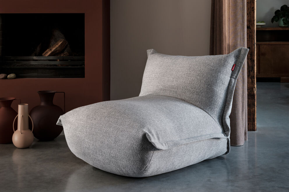 Fatboy Stol the BonBaron Slim Boucle Recycled grey
