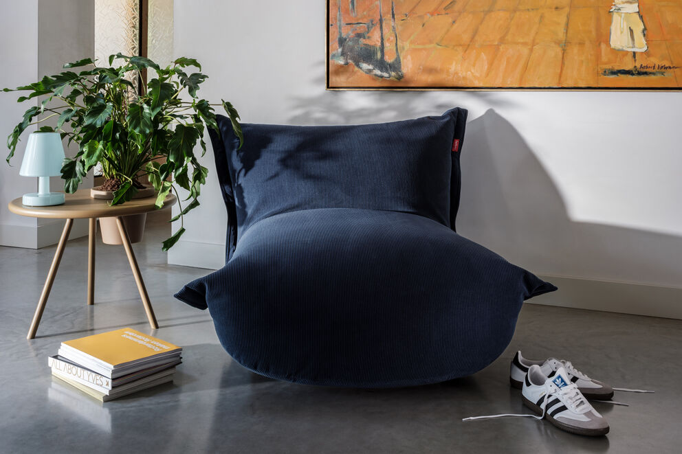 Fatboy Stol the BonBaron Slim Cord deep blue