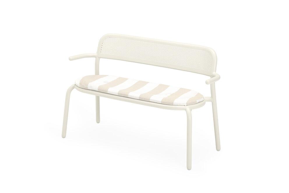 Fatboy Toní bankski pillow stripe sandy beige