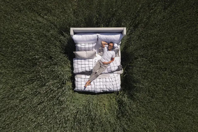 Halvor Bakke Nox Sengesett Blå Bedtime.no Halvor Bakke.