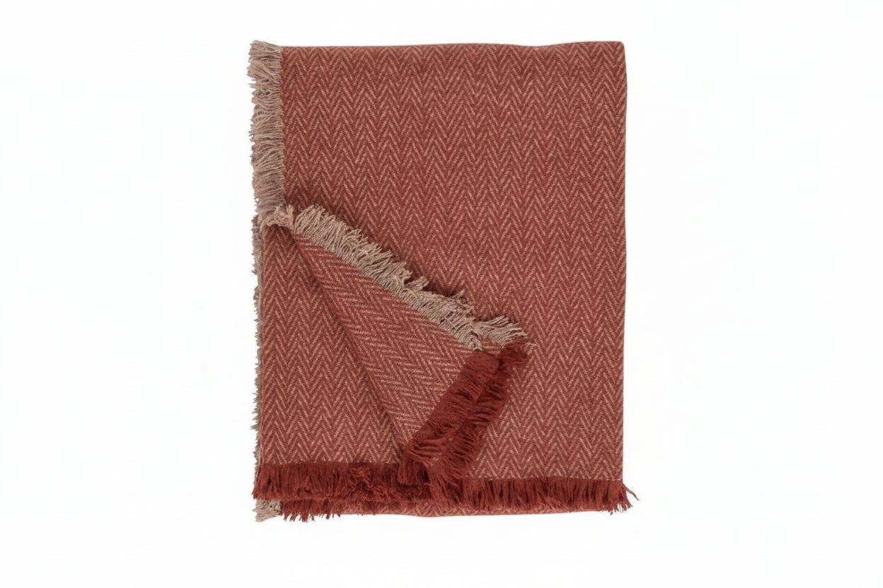 Halvor Bakke Asima Pledd 120x200 Rust Bedtime.no Halvor Bakke.