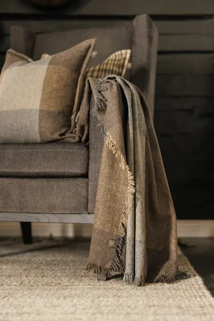 Halvor Bakke Ulundi Pledd 120x200 Beige