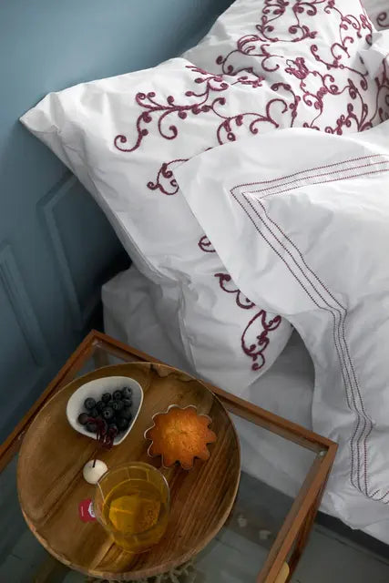 Tone Kroken Habibi putevar 50x70 Aubergine