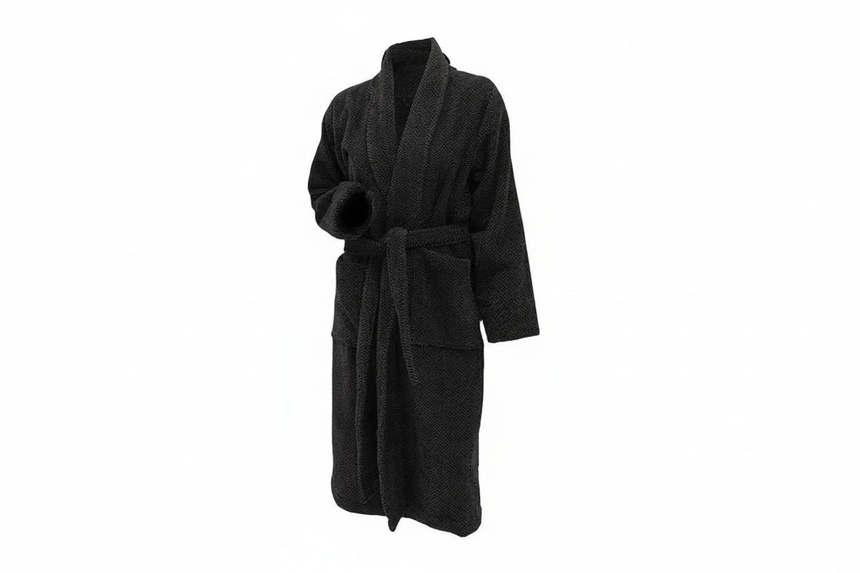 Halvor Bakke Verbier Badekåpe Sort Bedtime.no Halvor Bakke.