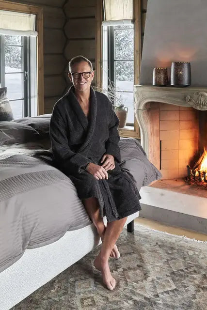 Halvor Bakke Verbier Badekåpe Sort Bedtime.no Halvor Bakke.