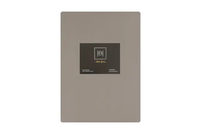 Halvor Bakke Konvoluttlaken egyptisk bomull Beige Bedtime.no Halvor Bakke.