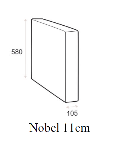 Hovden Nobel armlene 11 cm