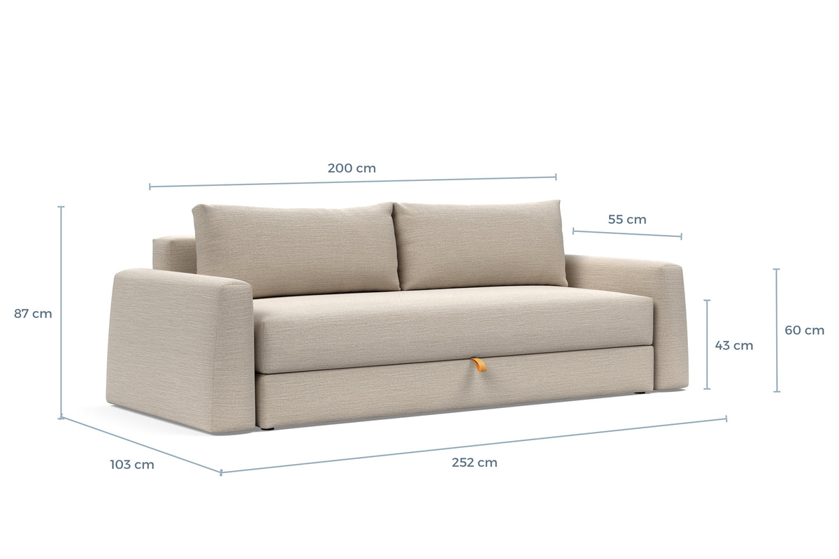 Måltegning av Cone i sofaform – måltegning