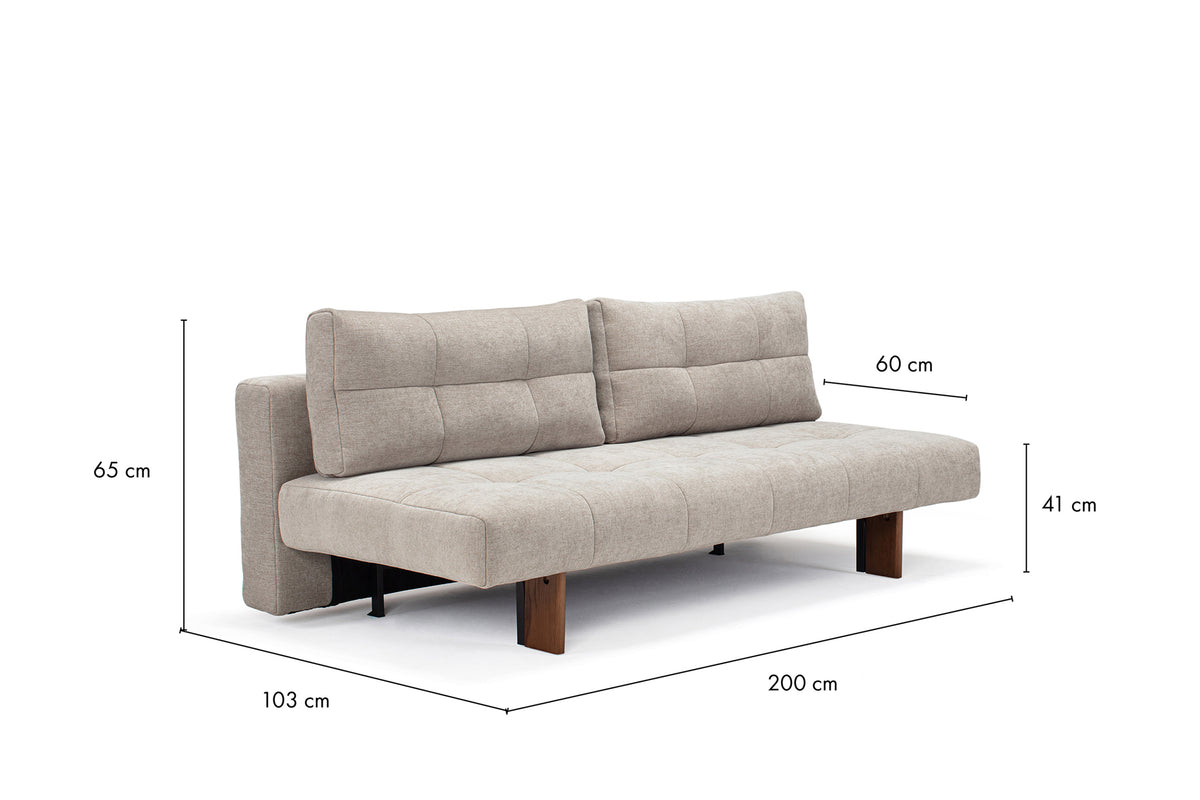 Måltegning av Eilis i sofaform – måltegning