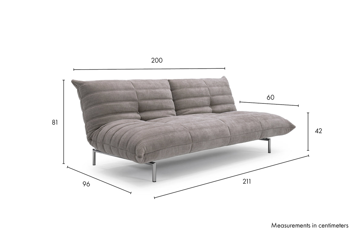 Måltegning av Mikunjo i sofaform – måltegning