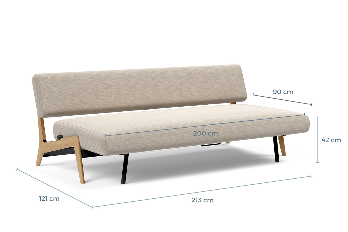 Måltegning Daybed Nolis – seng – måltegning