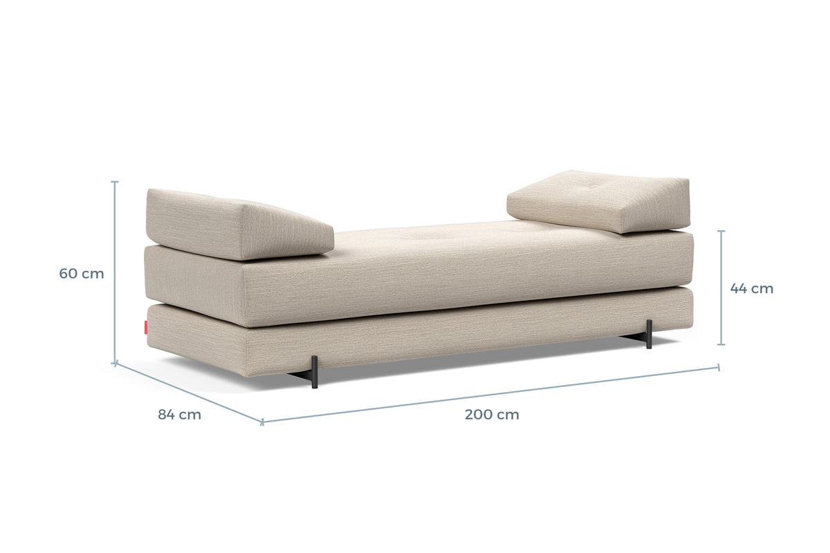 Måltegning Daybed Sigmund Indu – sofa – måltegning
