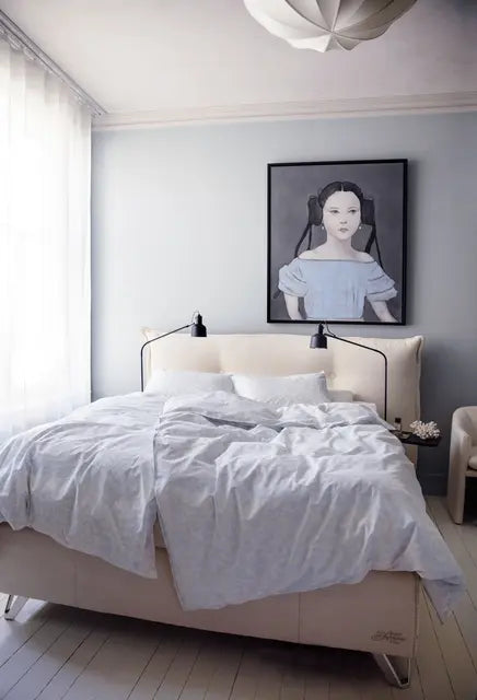 Tone Kroken La Mer sengesett Lys blå