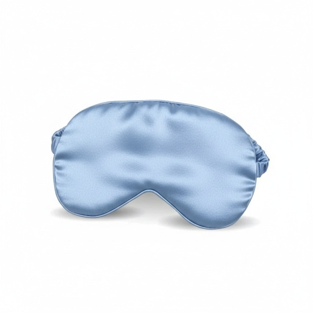 Silke Sovemaske Lys Blå