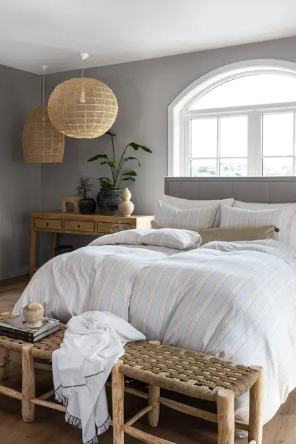 Borås Cotton Canasta Pledd 130x240 White Bedtime.no Borås Cotton.