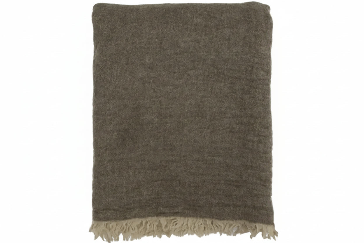 Lama Milano Pledd 130x170 Brun Bedtime.no Lama.