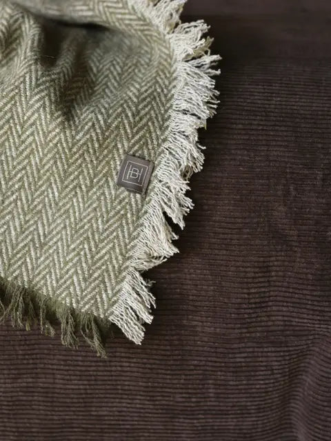 Halvor Bakke Asima Pledd 120x200 Grønn