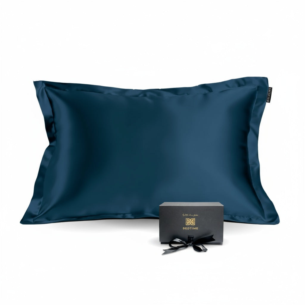 Silke Putetrekk 50x70 Mørk Blå