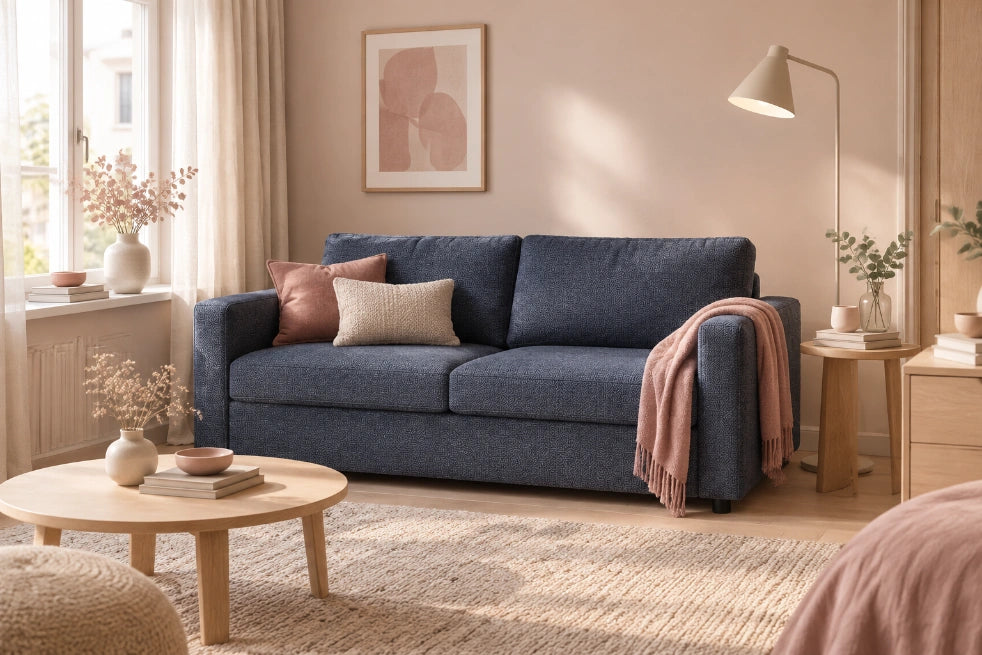 Hovden mysofabed saga i lun gjesteromslounge