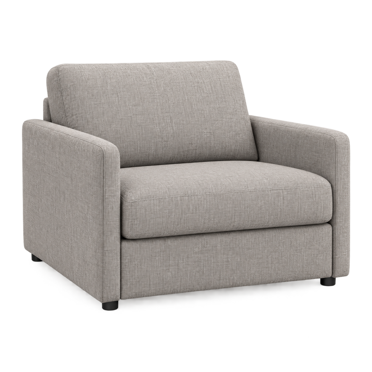 Hovden mySOFABED Scandic 75 i lysegrått stoff – produktillustrasjon
