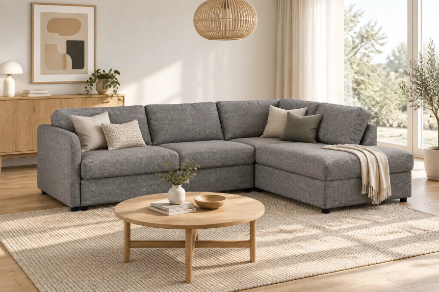 Sovesofa mySOFABED Scandic med åpen ende 140