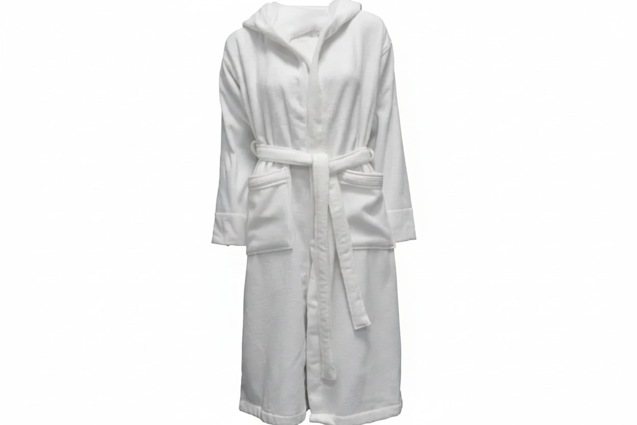 Halvor Bakke St. Paul Badekåpe Hvit Bedtime.no Halvor Bakke.