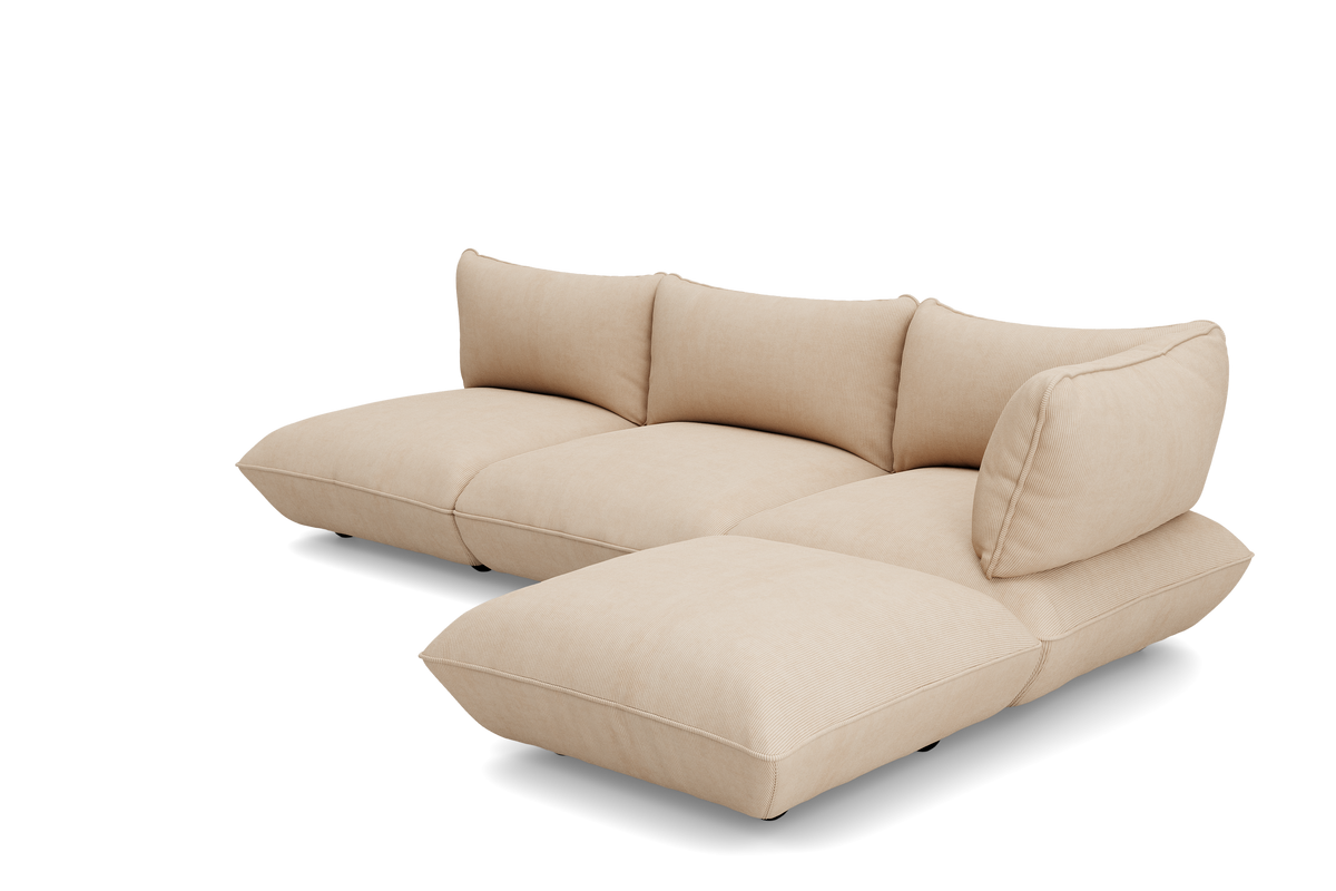 Fatboy Sumo Corner Sofa Cord beige – høyrevendt, bilde 3