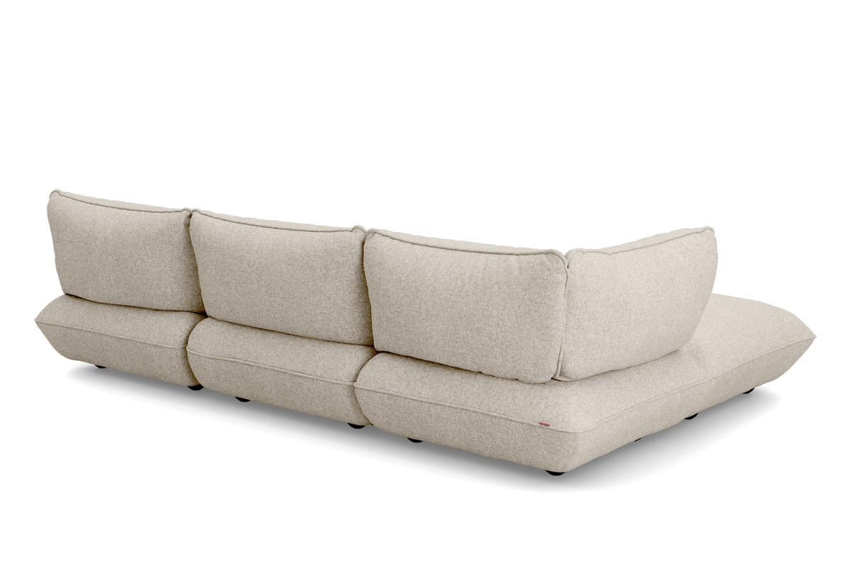 Fatboy Sumo corner-sofa Bouclé Beige – produktvinkel 3