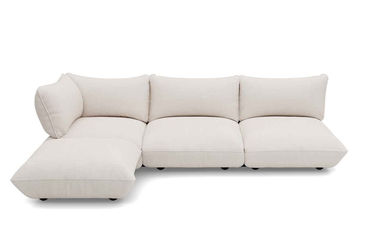 Fatboy Sumo corner-sofa Bouclé Creme – produktvinkel 1