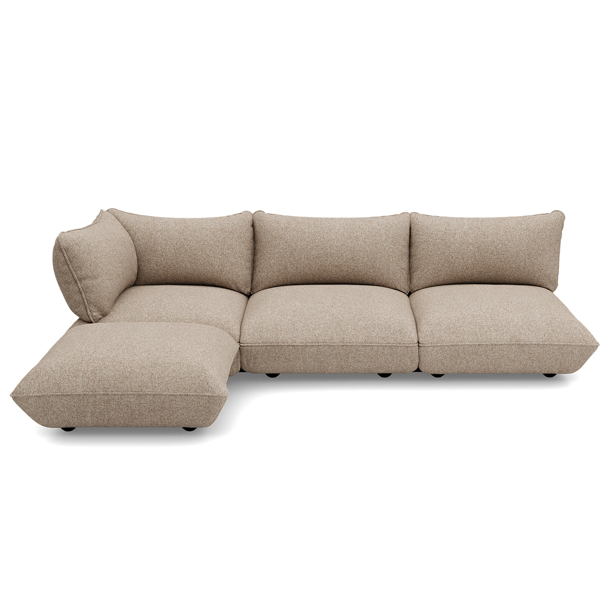 Fatboy Sumo Corner Sofa Bouclé Brown – produktbilde