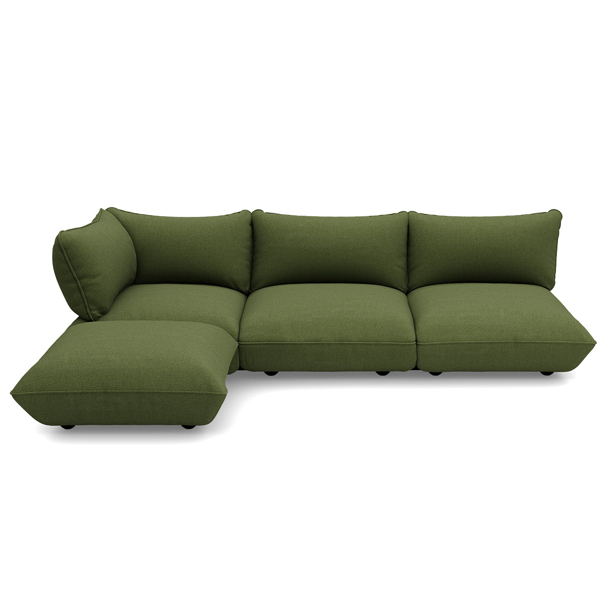 Fatboy Sumo corner-sofa Bouclé Leaf Green – produktbilde 1