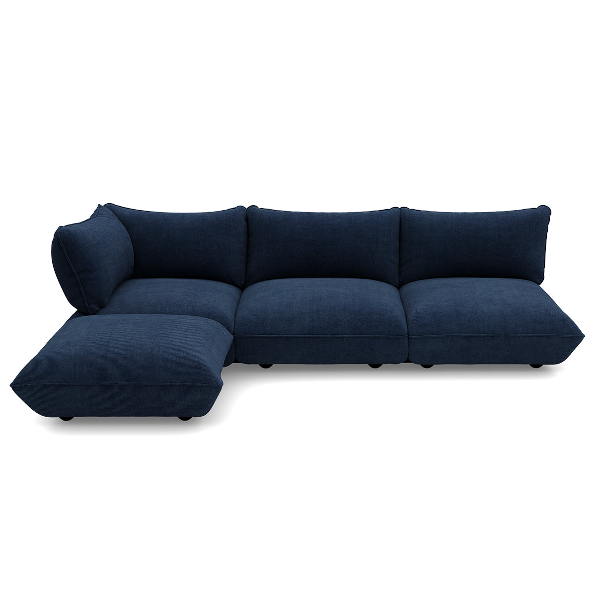 Fatboy Sumo corner-sofa-left Cord Deep Blue – produktbilde 1