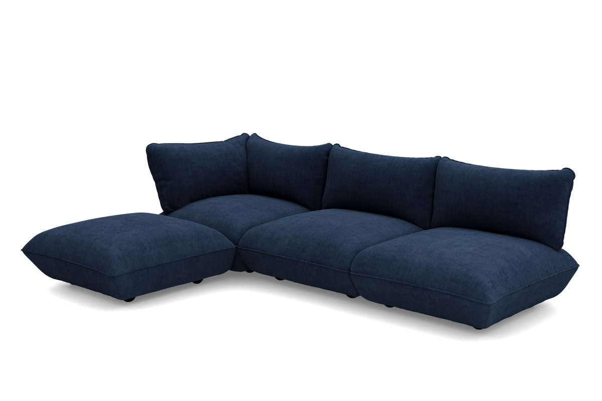 Fatboy Sumo corner-sofa-left Cord Deep Blue – produktbilde 3